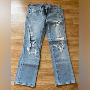 American eagle jeans capris (size 4)